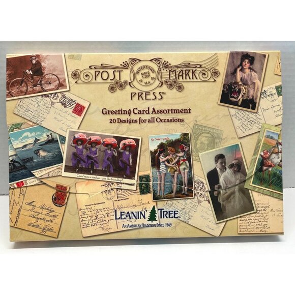 Leanin Tree Blank Greeting Card Assortment Postmark Press 20 Designs All Occasio - Picture 2 of 7